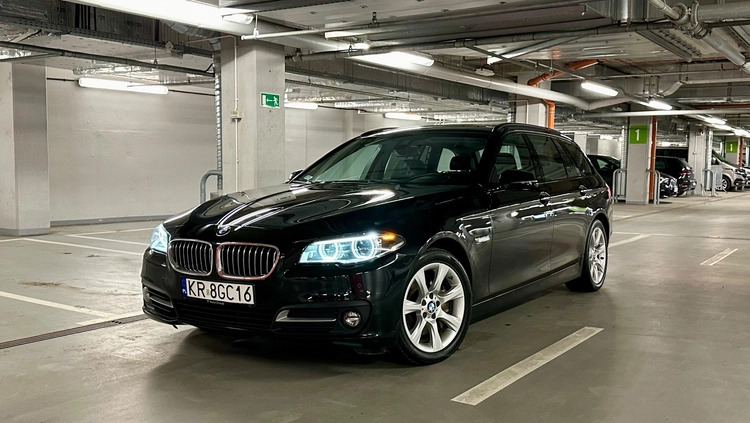 BMW Seria 5 cena 77900 przebieg: 263058, rok produkcji 2015 z Kraków małe 631